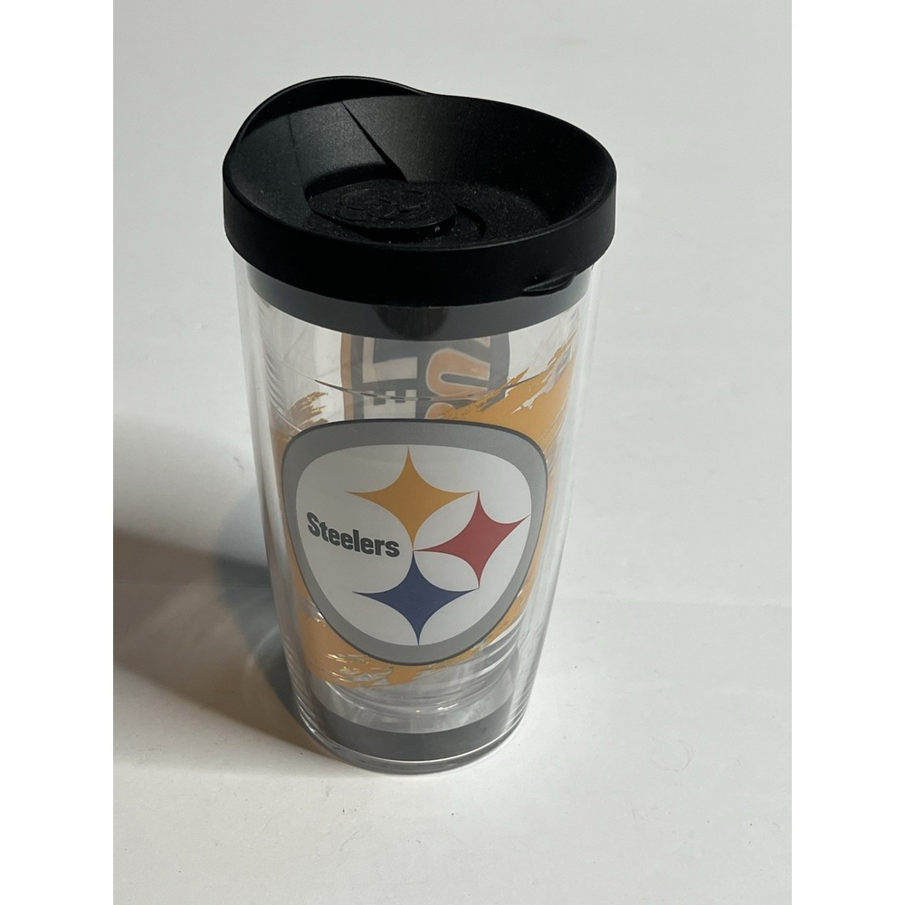 Tervis Tumbler NFL Pittsburgh Steelers Insulated Travel Cup 16 Oz With Lid